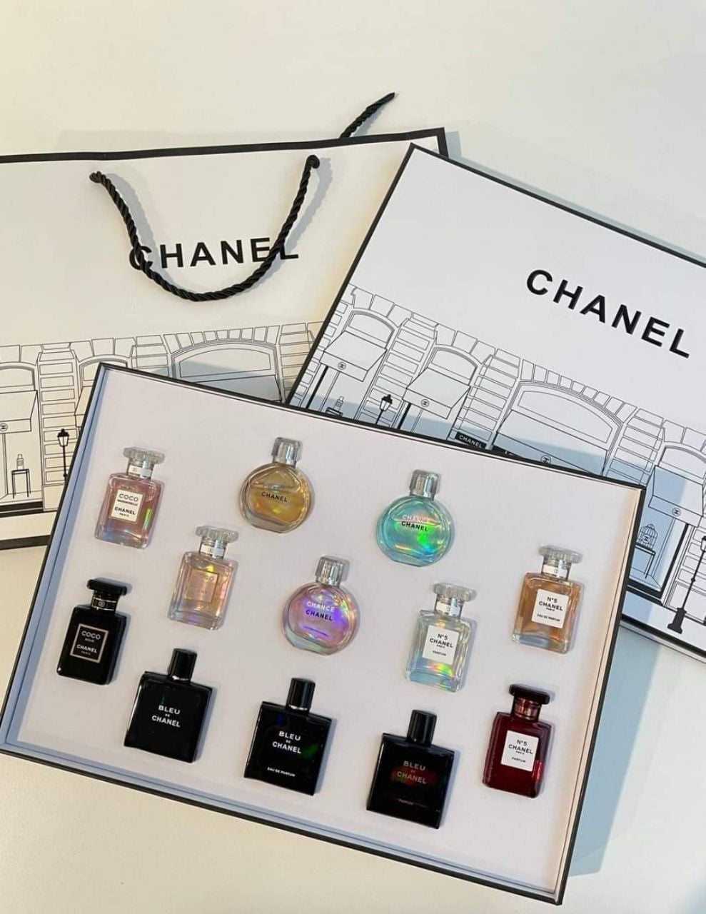 Coffret Découverte – Icônes de la Maison CHANEL | Mini Parfums de Luxe
